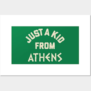 Just A Kid From Athens Posters and Art